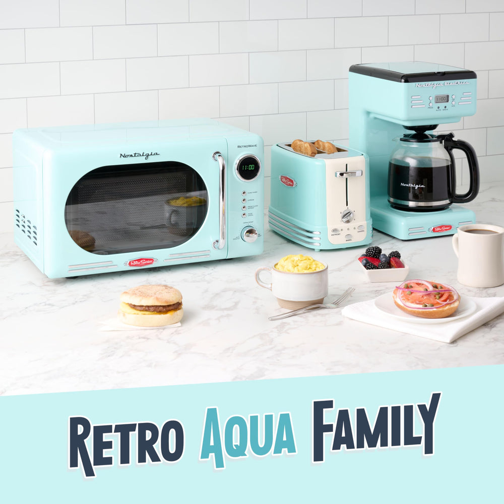 Retro Compact Microwave Oven - From Where - 