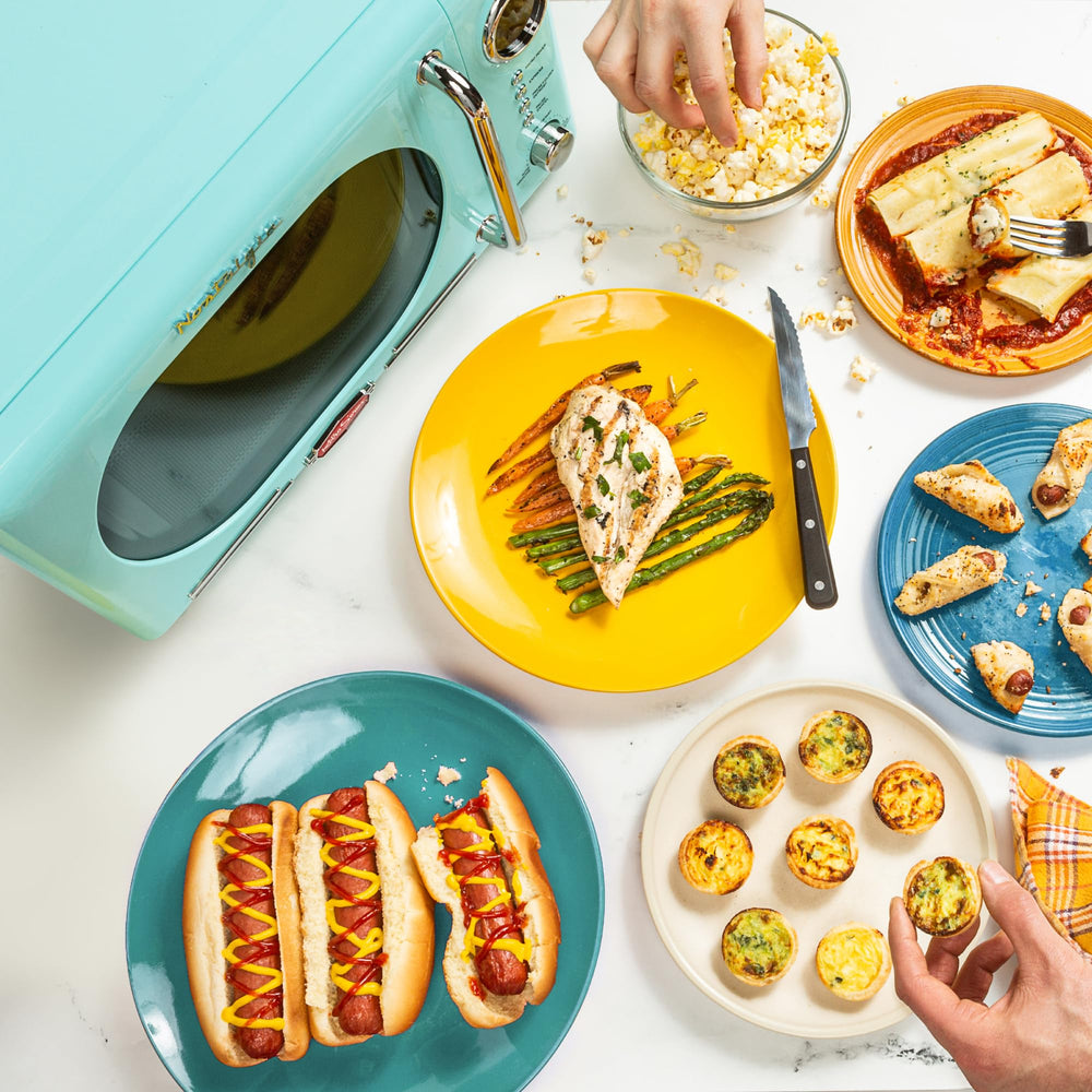 Retro Compact Microwave Oven - From Where - 