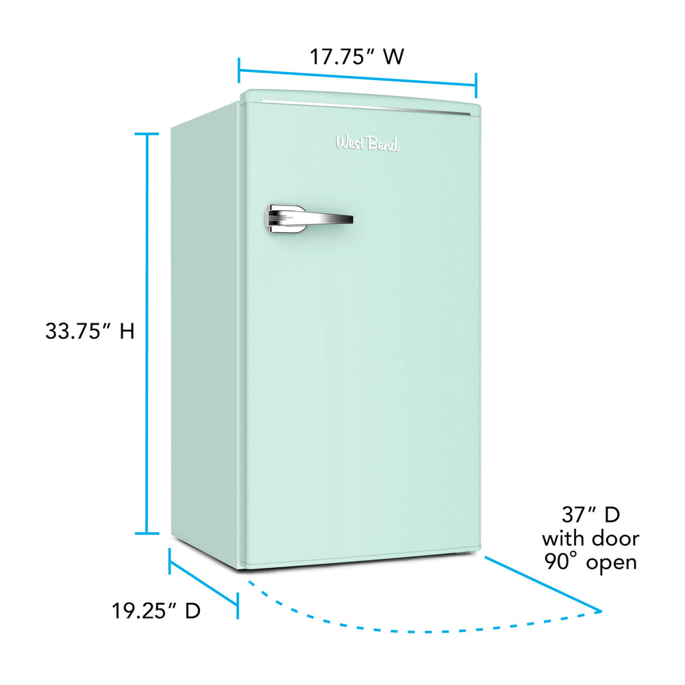 Retro Compact Refrigerator - From Where - 