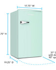 Retro Compact Refrigerator - From Where - 