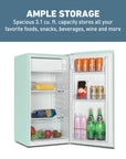 Retro Compact Refrigerator - From Where - 