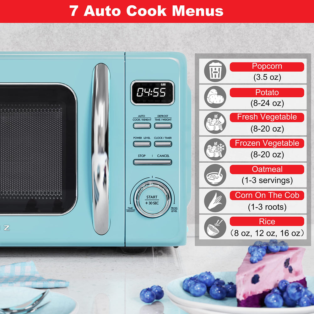 Retro Countertop Microwave Oven - From Where - 
