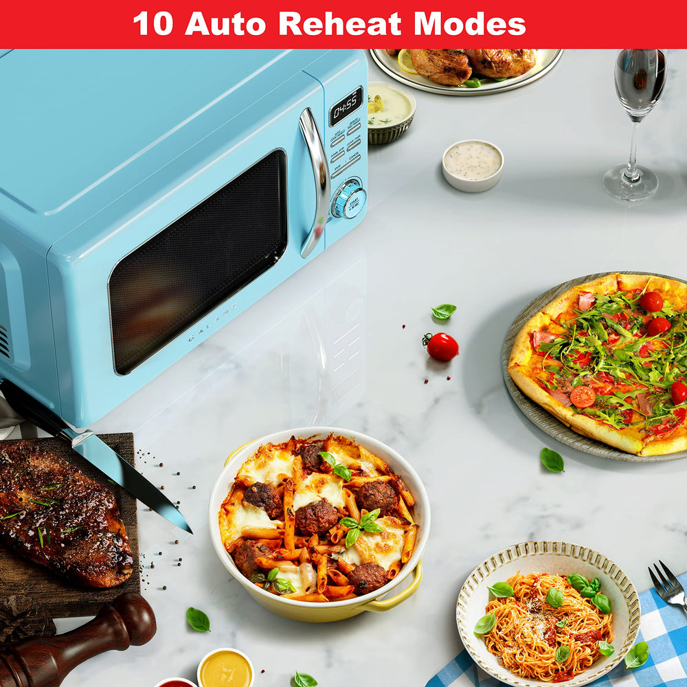 Retro Countertop Microwave Oven - From Where - 