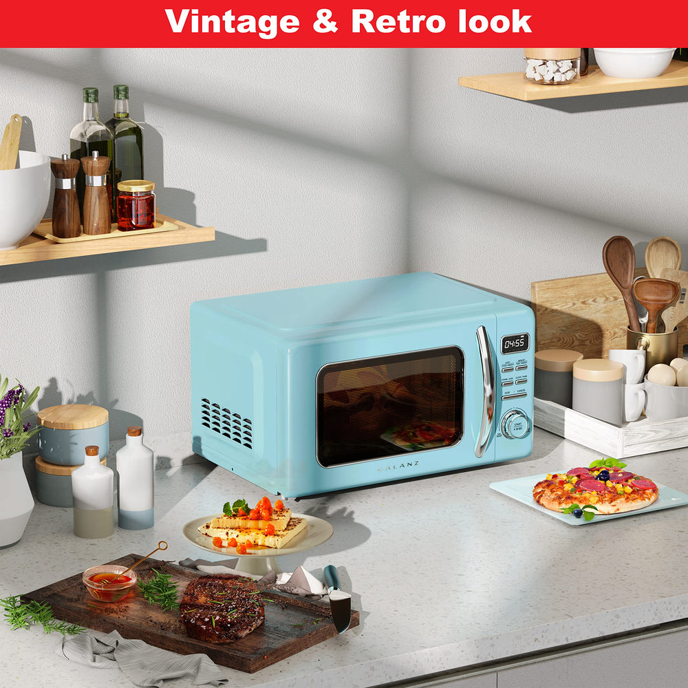 Retro Countertop Microwave Oven - From Where - 