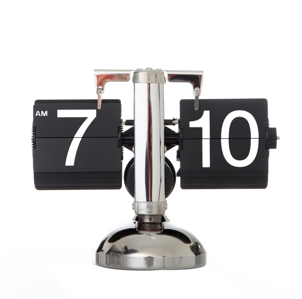 Retro Flip Down Mechanical Desk Clock - From Where - 