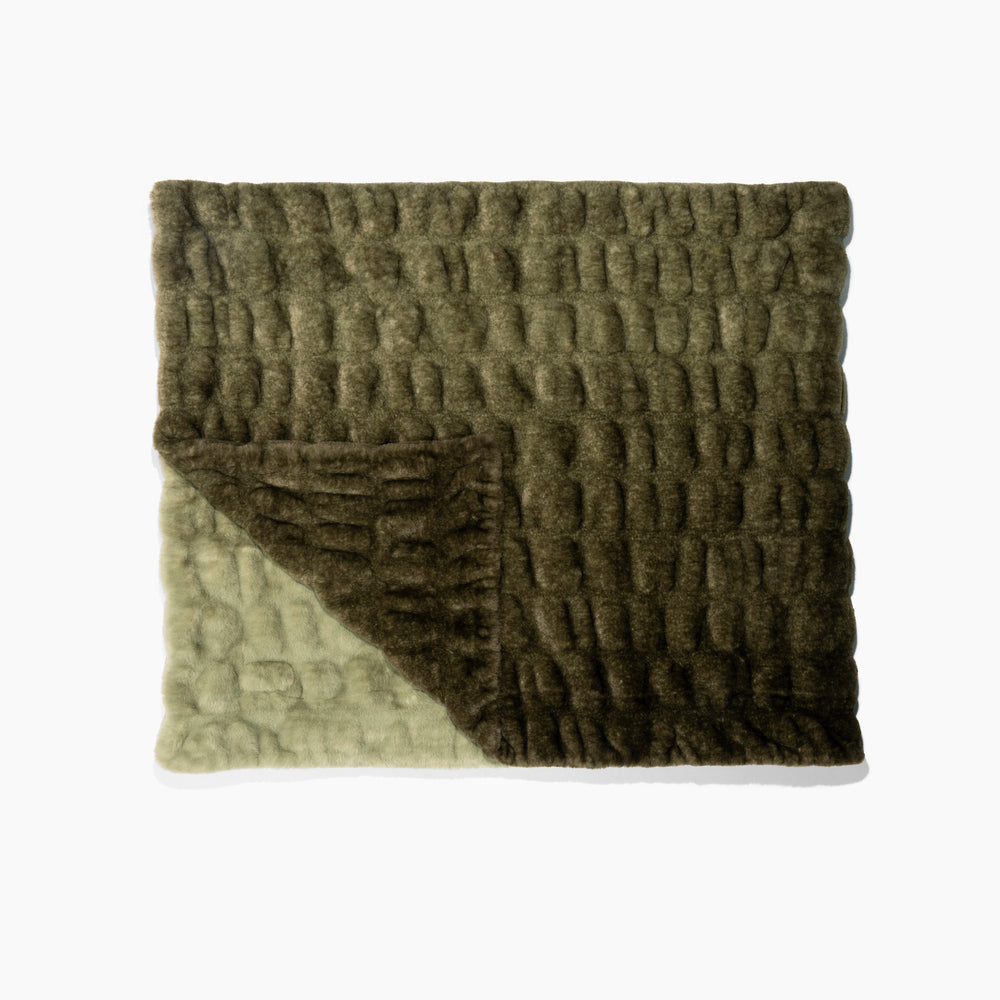 Retro Green Ombre Blanket - From Where Finds -