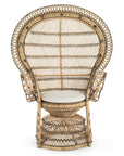 Retro Peacock Chair in Rattan - From Where - 