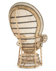 Retro Peacock Chair in Rattan - From Where - 