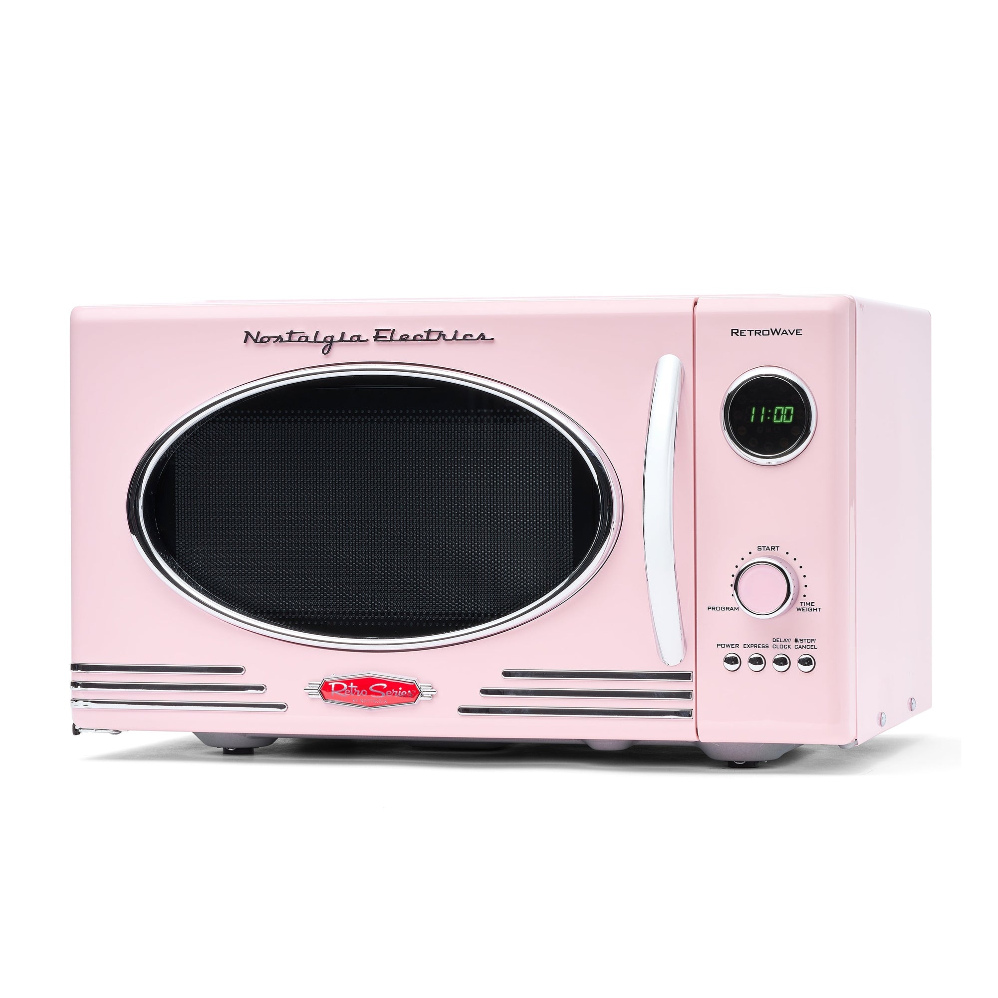 Retro Pink Microwave Oven - From Where - 