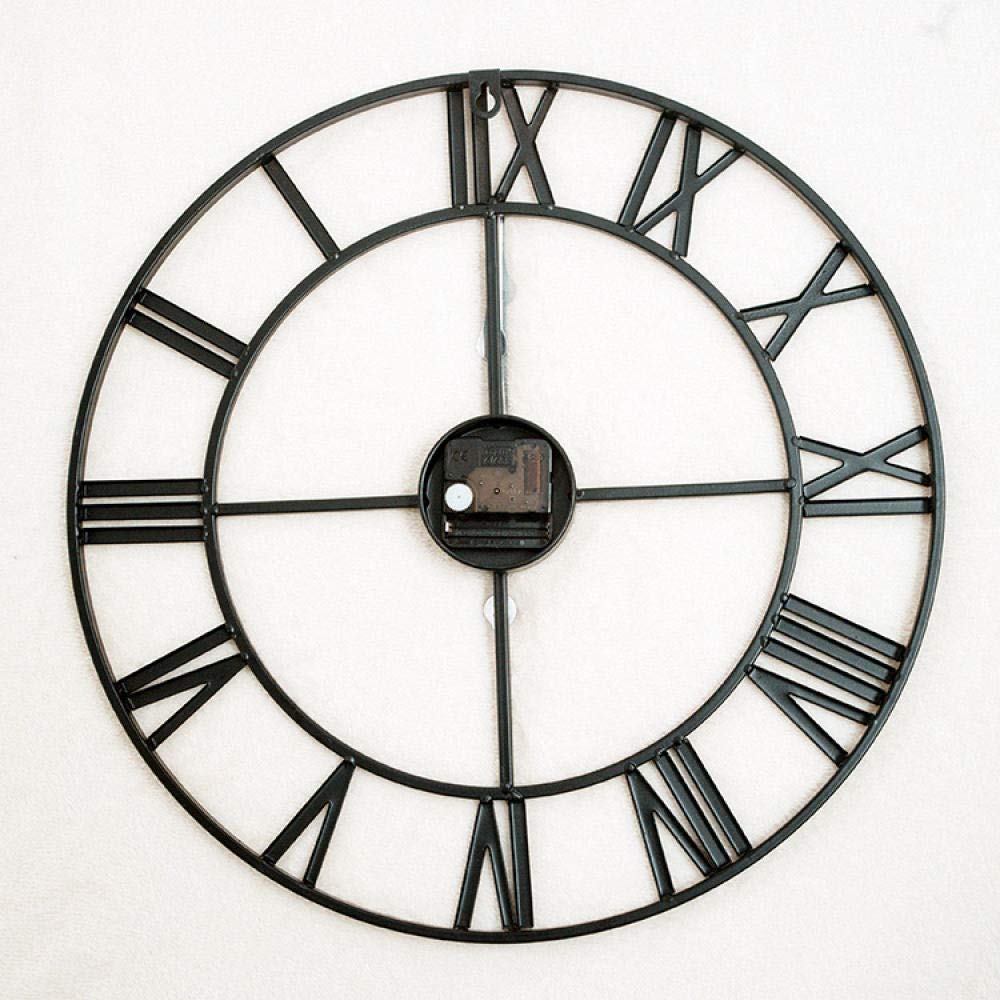 Retro Roman Iron Wall Clock - From Where - 