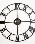 Retro Roman Iron Wall Clock - From Where - 
