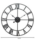 Retro Roman Iron Wall Clock - From Where - 