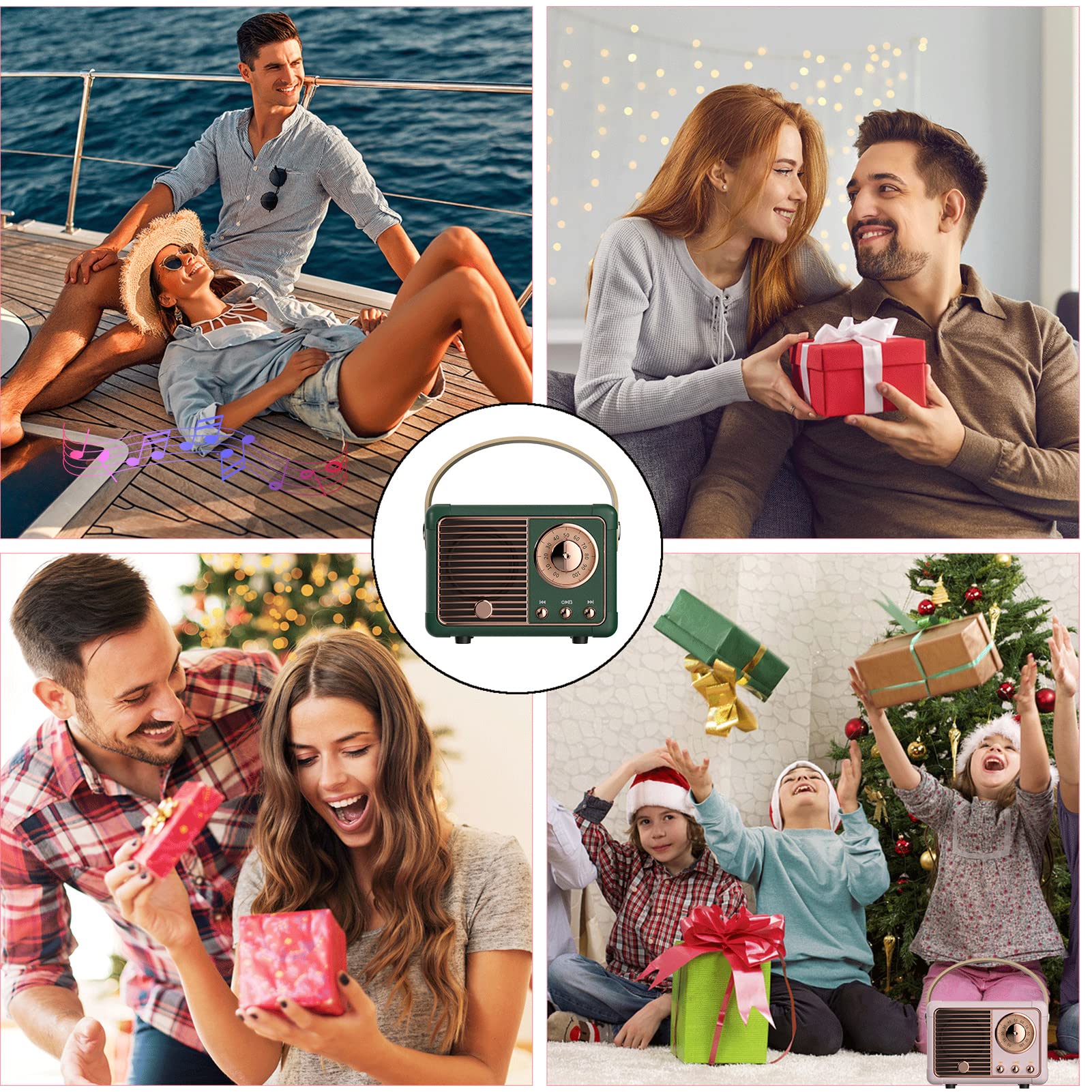Retro Vintage Bluetooth Speaker - From Where - 