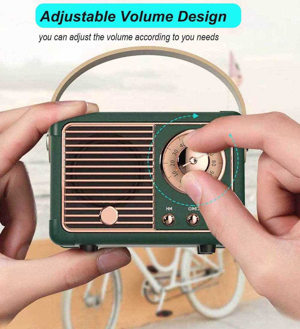 Retro Vintage Bluetooth Speaker - From Where - 
