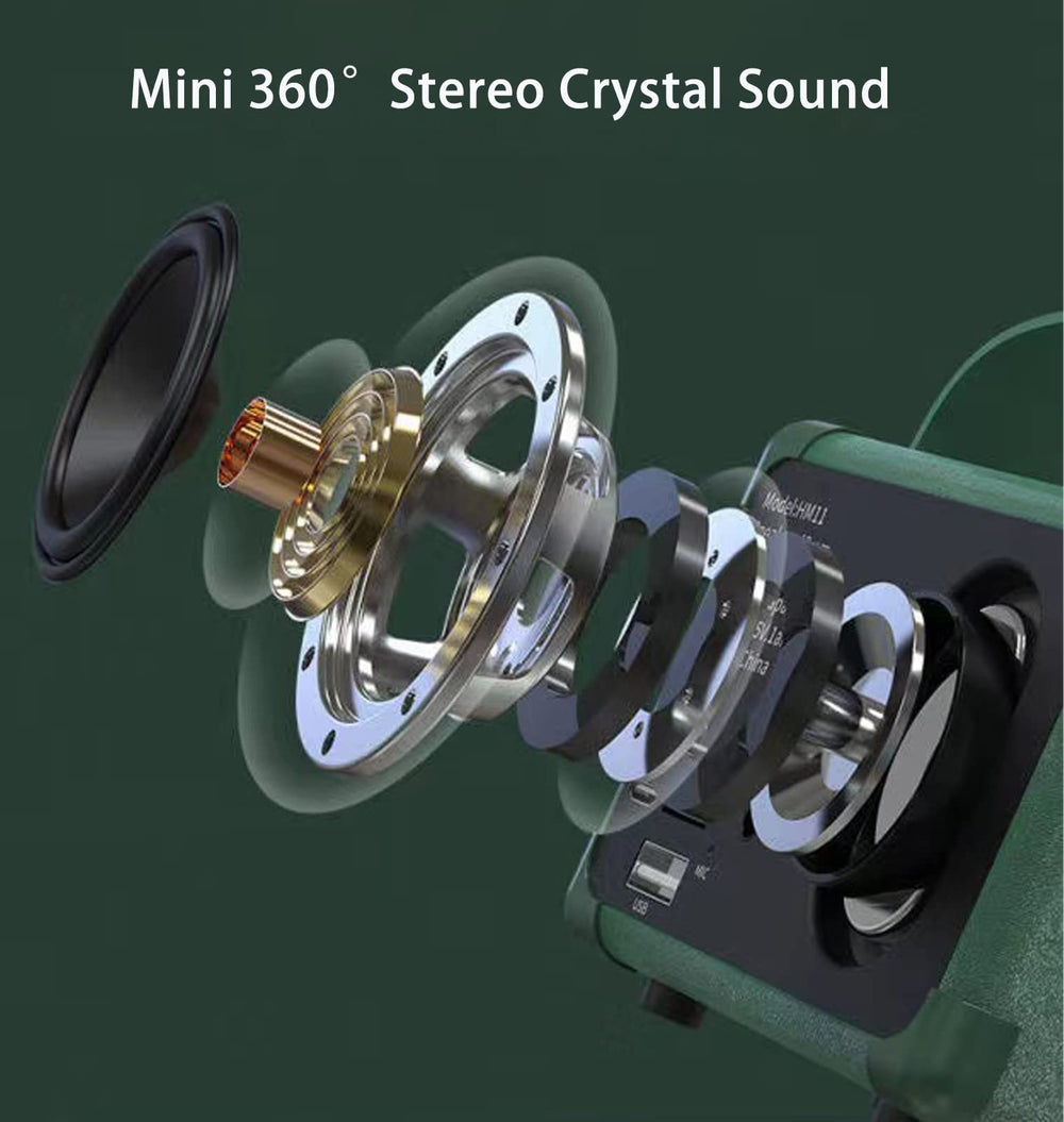 Retro Vintage Bluetooth Speaker - From Where - 