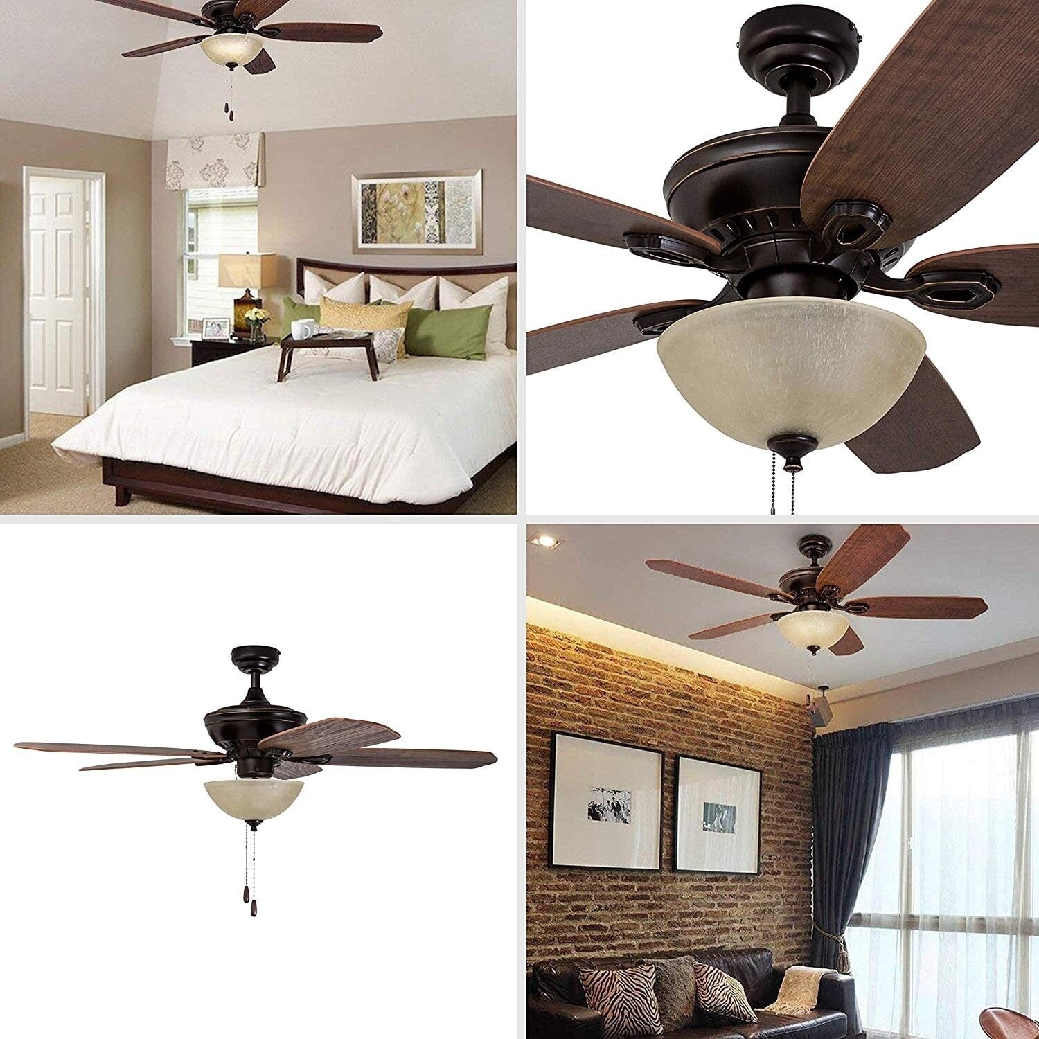 Reversible Spring Hollow Ceiling Fan - From Where - 