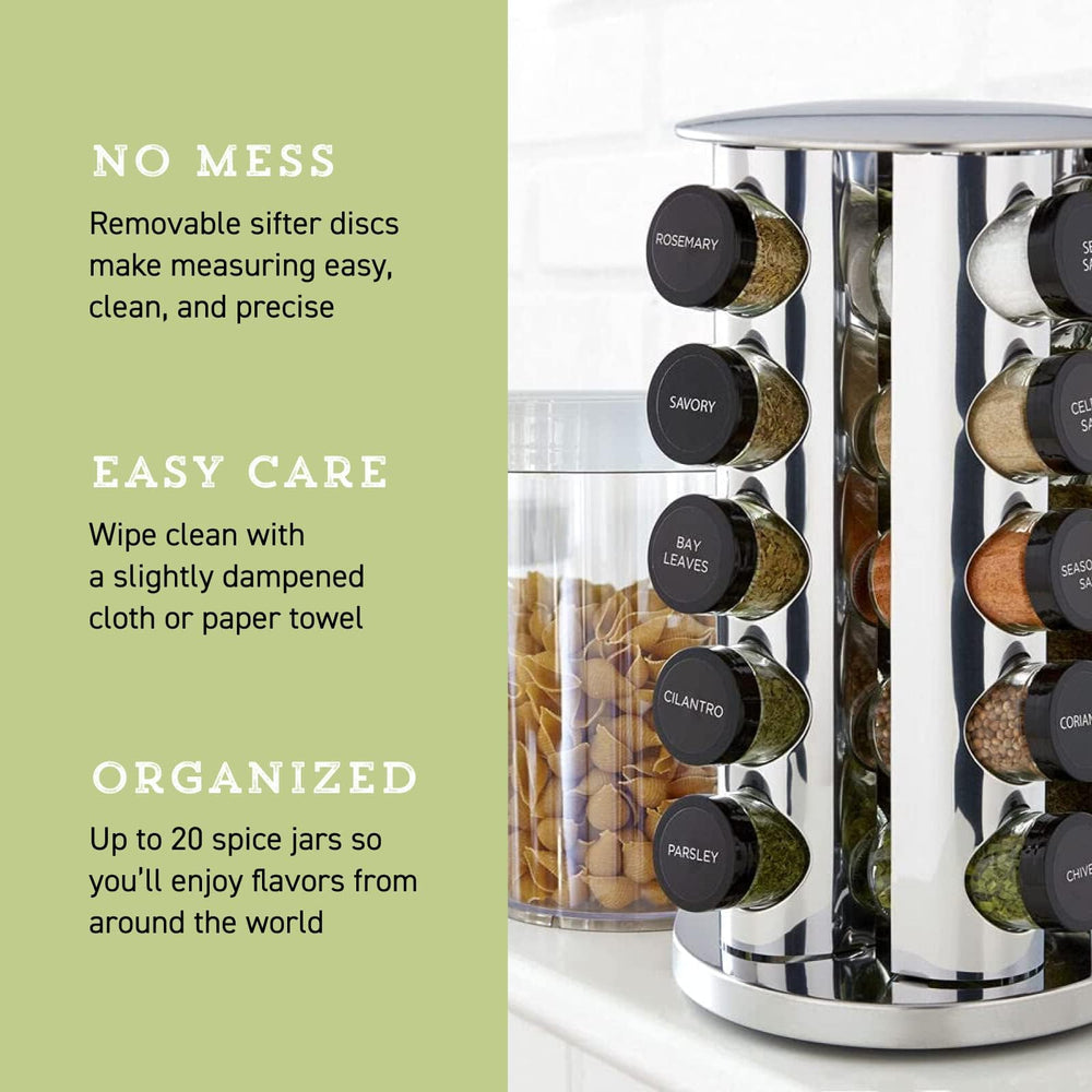 Revolving Countertop Spice Rack - From Where - 