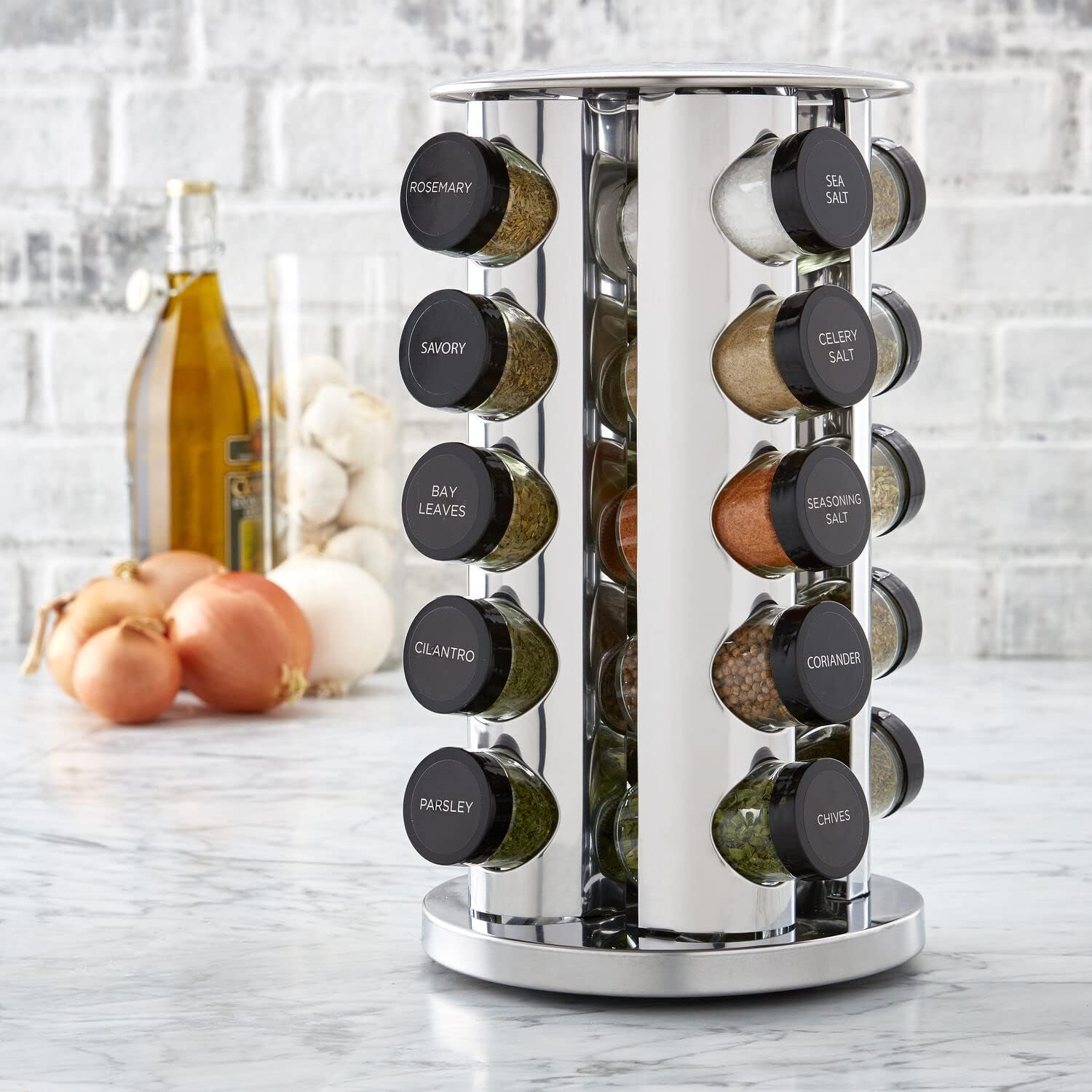 Revolving Countertop Spice Rack | From Where