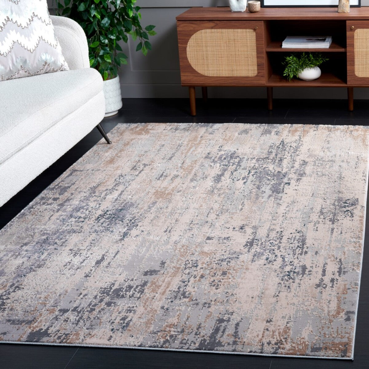 Reflection Modern High-Low Pile Rug- RFT432A-5