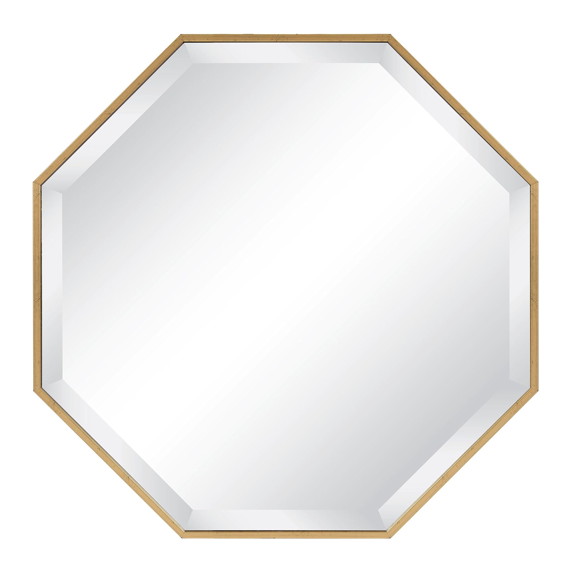 Rhodes Modern Octagon Wall Mirror - From Where - 