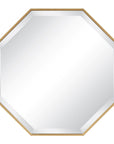 Rhodes Modern Octagon Wall Mirror - From Where - 