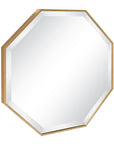 Rhodes Modern Octagon Wall Mirror - From Where - 