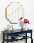 Rhodes Modern Octagon Wall Mirror - From Where - 