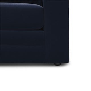 Riley 84&quot; Velvet Sofa Bed - Hale Ink - From Where - 