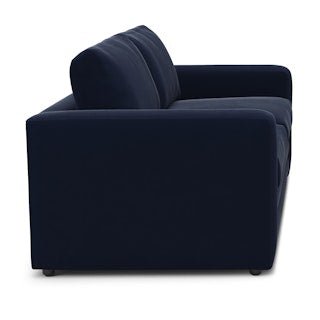 Riley 84&quot; Velvet Sofa Bed - Hale Ink - From Where - 