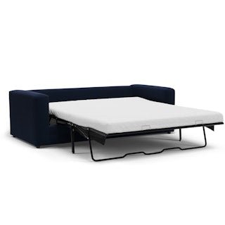 Riley 84&quot; Velvet Sofa Bed - Hale Ink - From Where - 