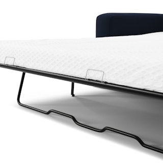 Riley 84&quot; Velvet Sofa Bed - Hale Ink - From Where - 