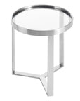 Riley Gold Accent Table - From Where - 
