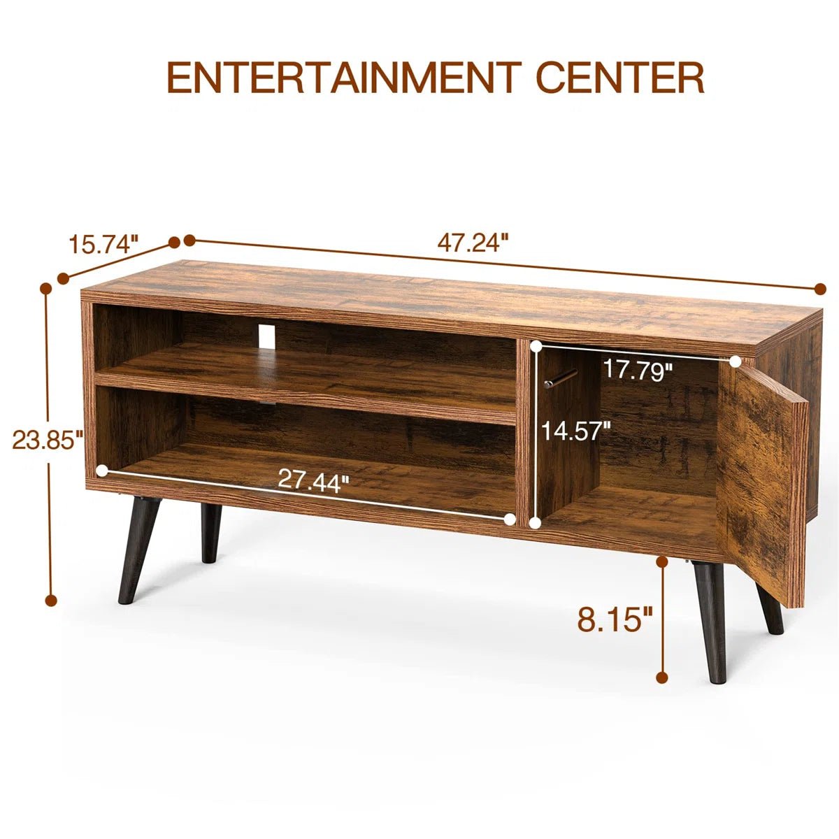 Riley - James Mid - Century TV Stand - From Where - 