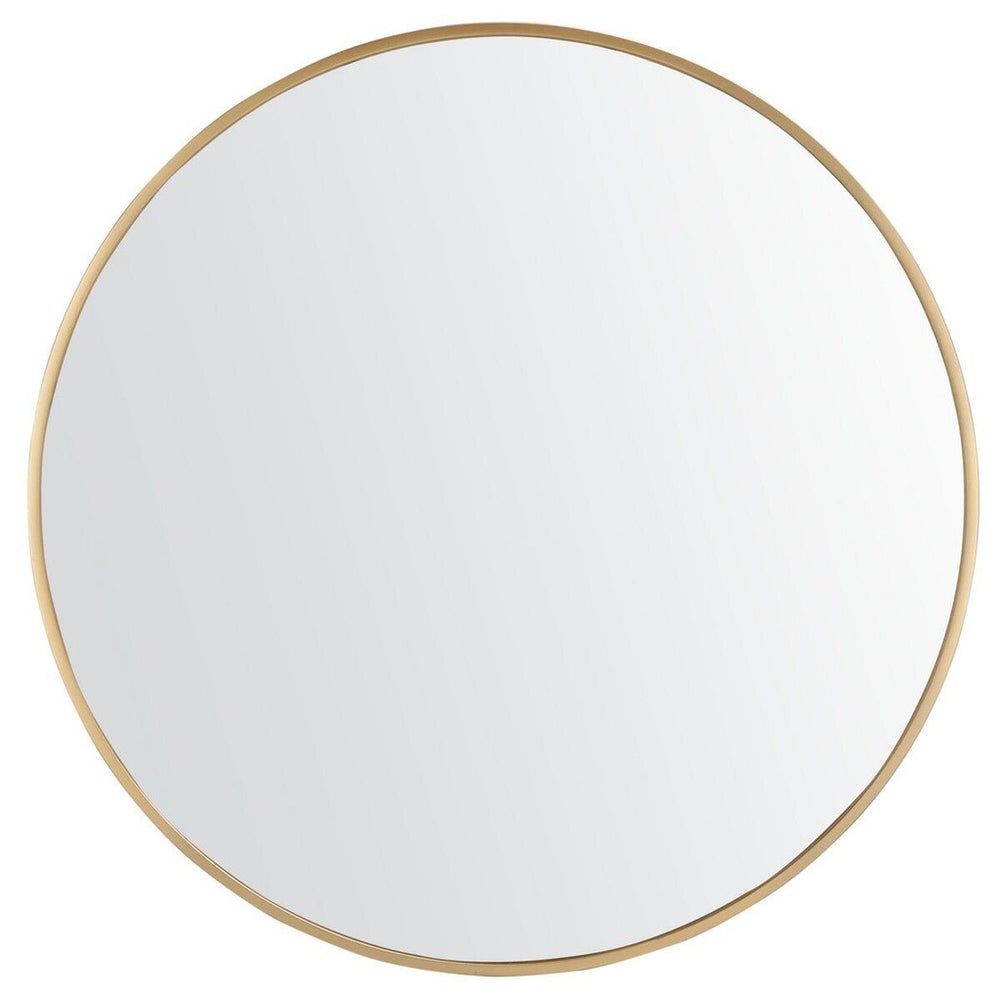 Rinlon Round Gold Mirror - From Where Finds - 