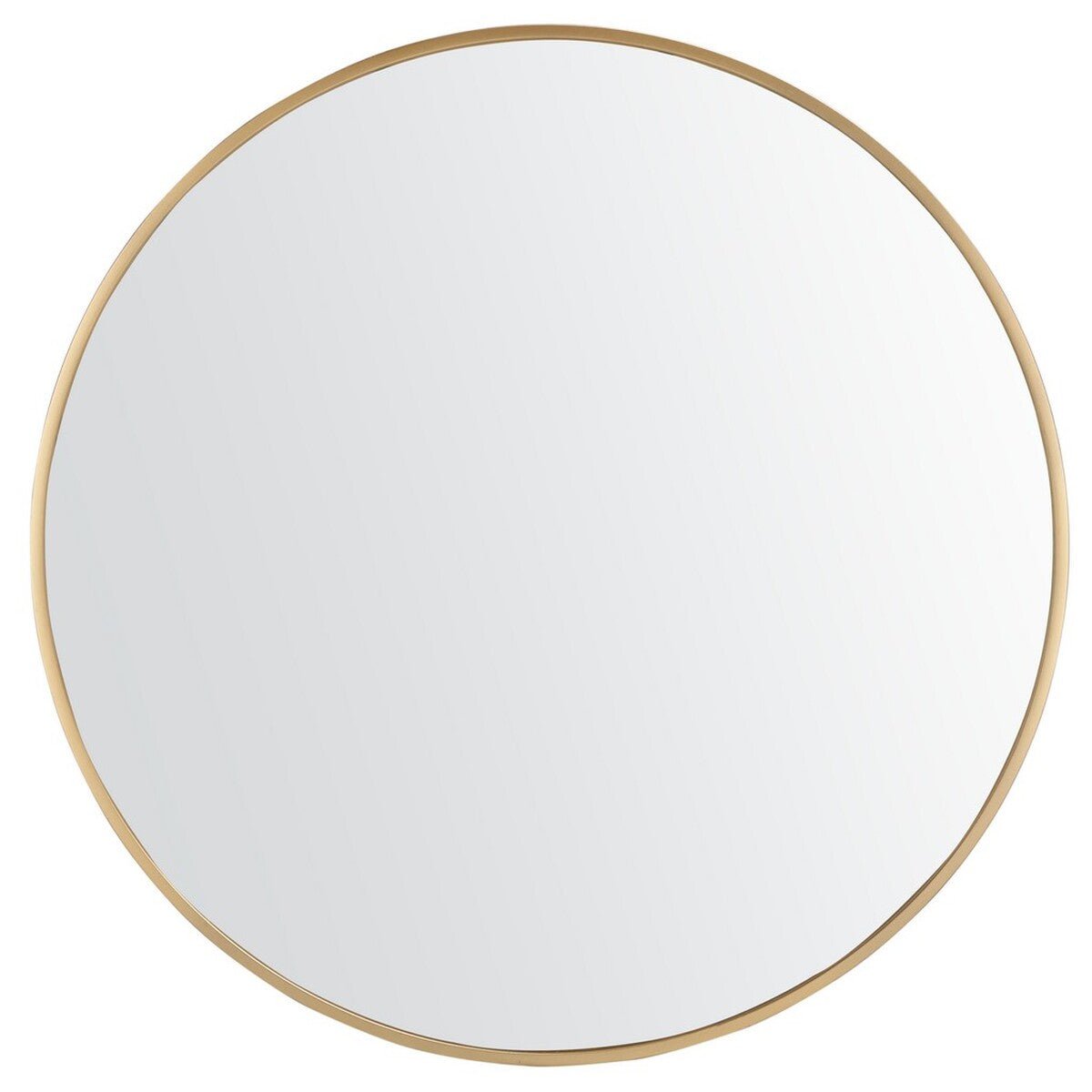 Rinlon Round Gold Mirror - From Where Finds - 