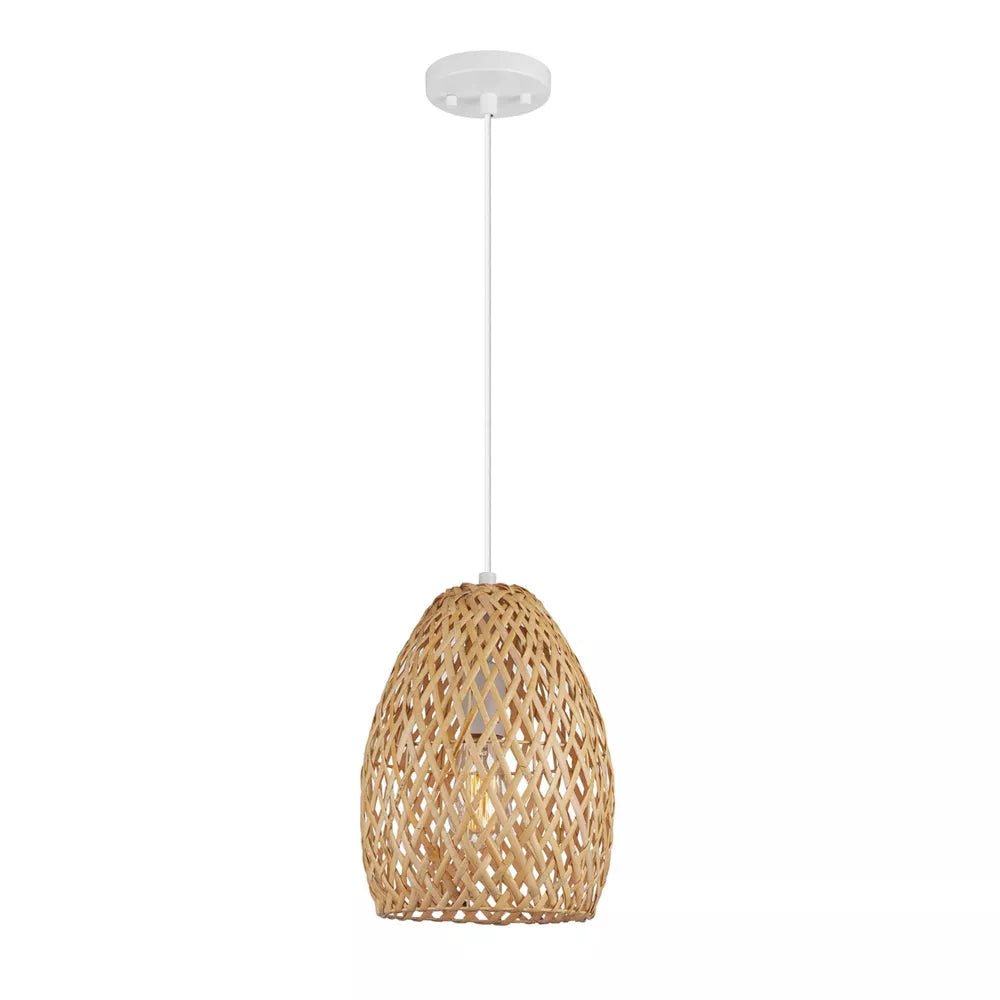 Rio Twine Shade Pendant Light Natural - From Where - 