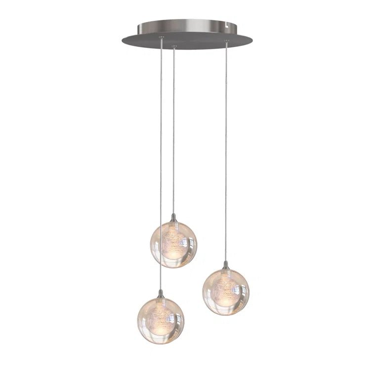 Riverdale 3 - Light Cluster Pendant - From Where - 