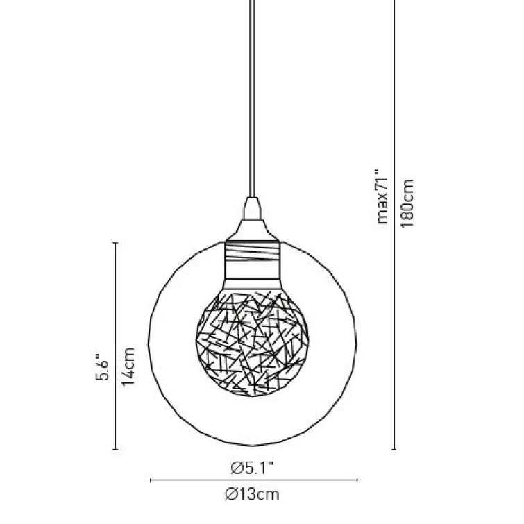 Riverdale 3 - Light Cluster Pendant - From Where - 