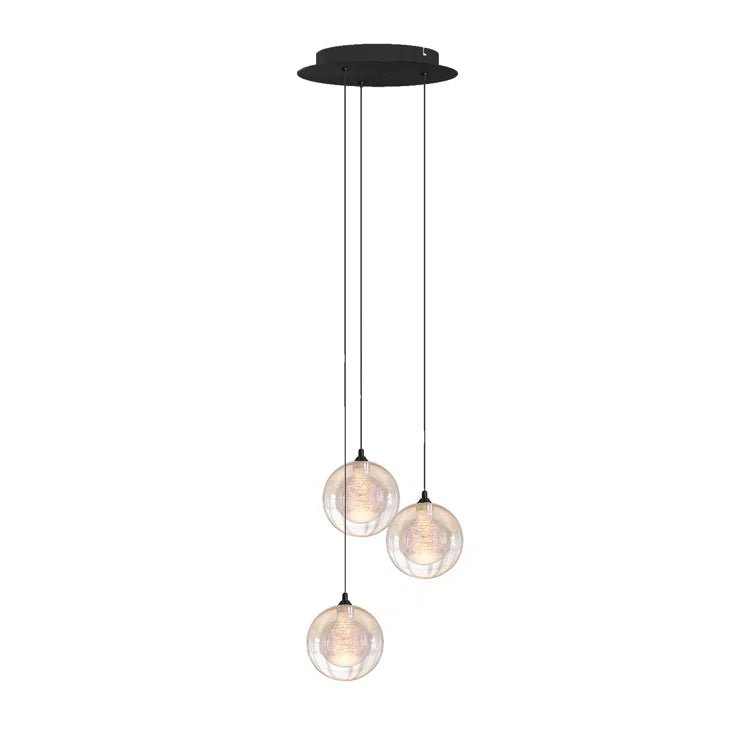 Riverdale 3 - Light Cluster Pendant - From Where - 