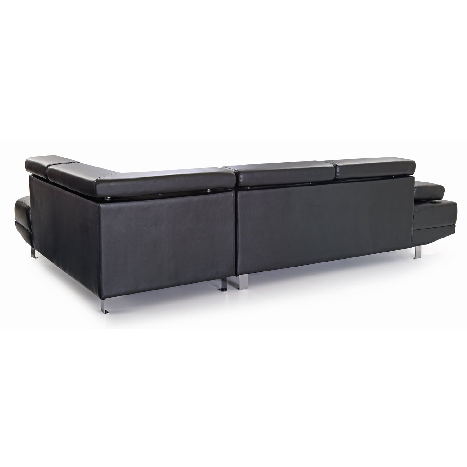 Riveredge Faux Leather Sectional - From Where - 