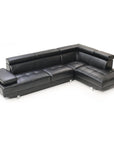 Riveredge Faux Leather Sectional - From Where - 