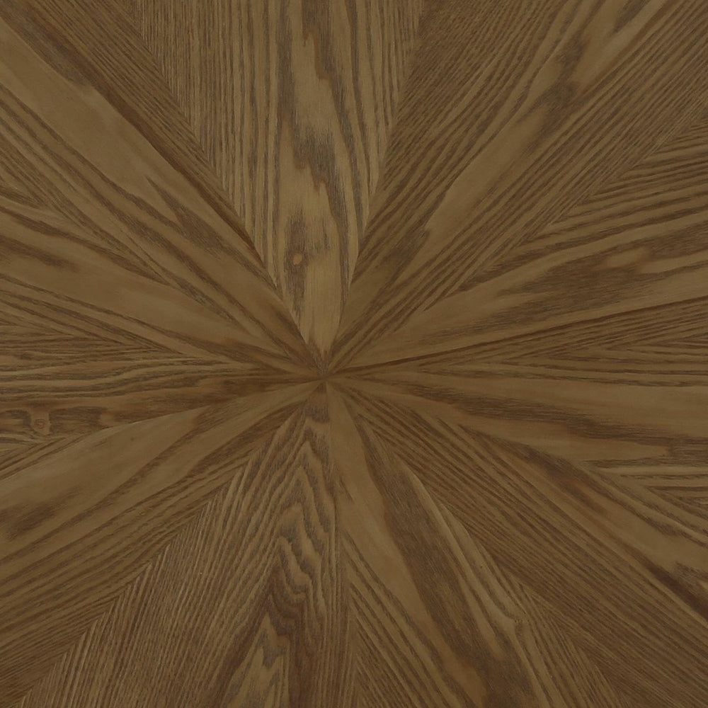 Roche Brown Ash Geometric Coffee Table - From Where Finds - 