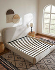 Rochelle Performance Bouclé Bed - From Where Finds -