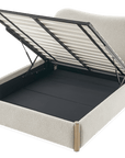 Rochelle Performance Bouclé Bed - From Where Finds -