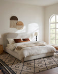 Rochelle Performance Bouclé Bed - From Where Finds -