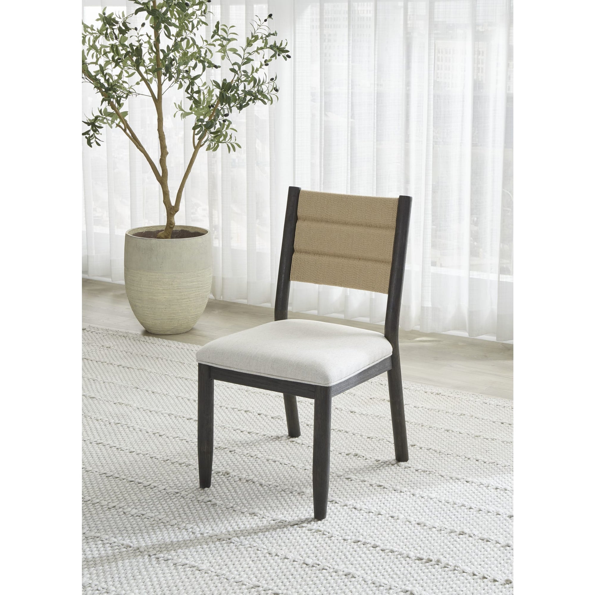 Rockport Danish Cord Dining Chair (Set of 2) - From Where Finds - 