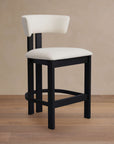 Rodin Armless Counter & Bar Stool - From Where Finds - 