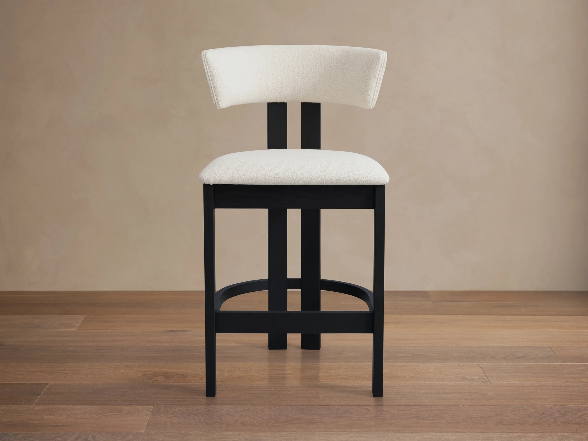 Rodin Armless Counter & Bar Stool - From Where Finds - 