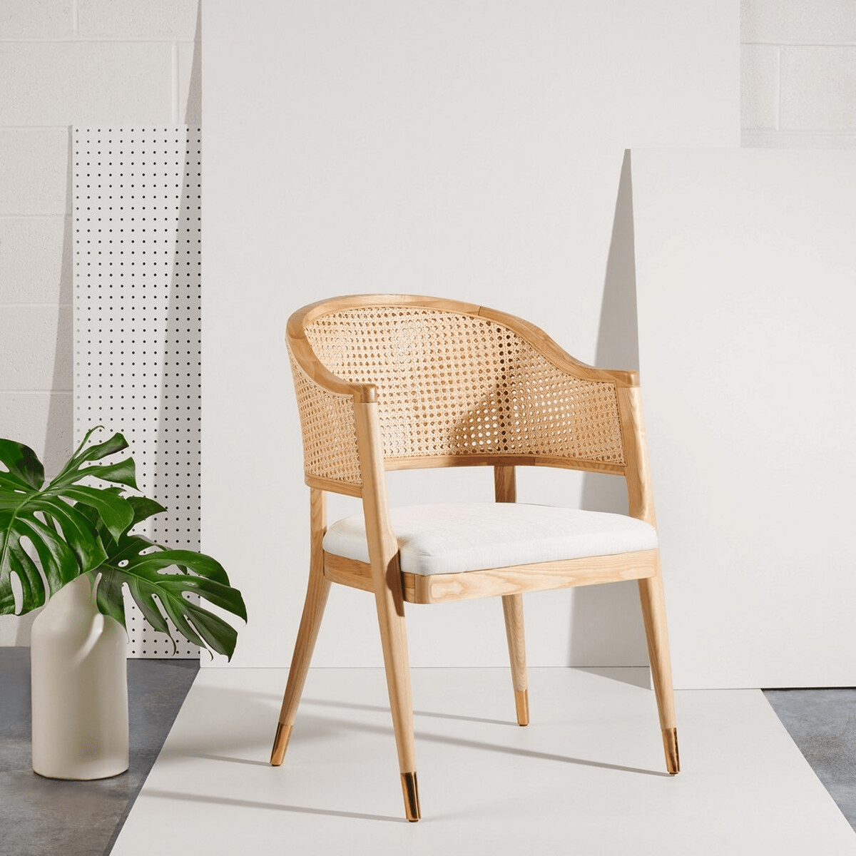 Rogue Rattan Dining Chair - From Where Finds - 