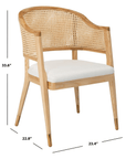 Rogue Rattan Dining Chair - From Where Finds - 